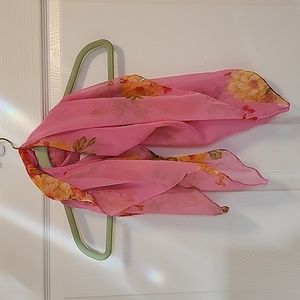 Flower scarf
